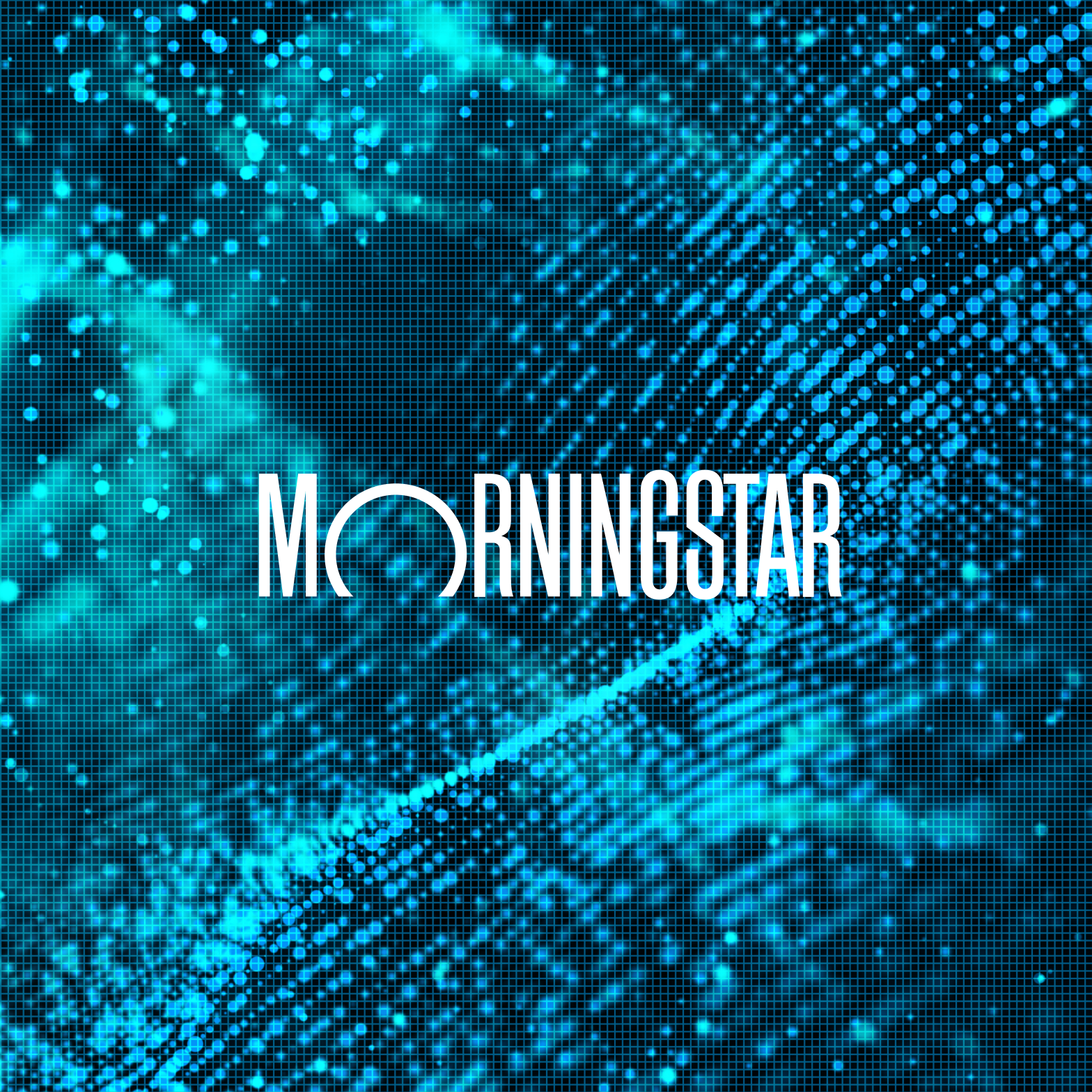 Illegible logotype on photographic background.