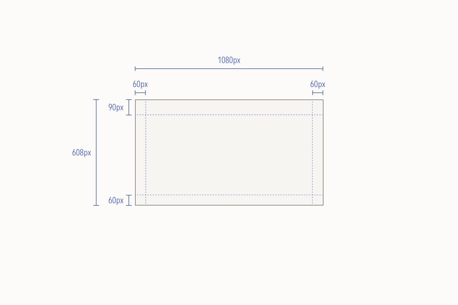 Grid for rectangular ad types