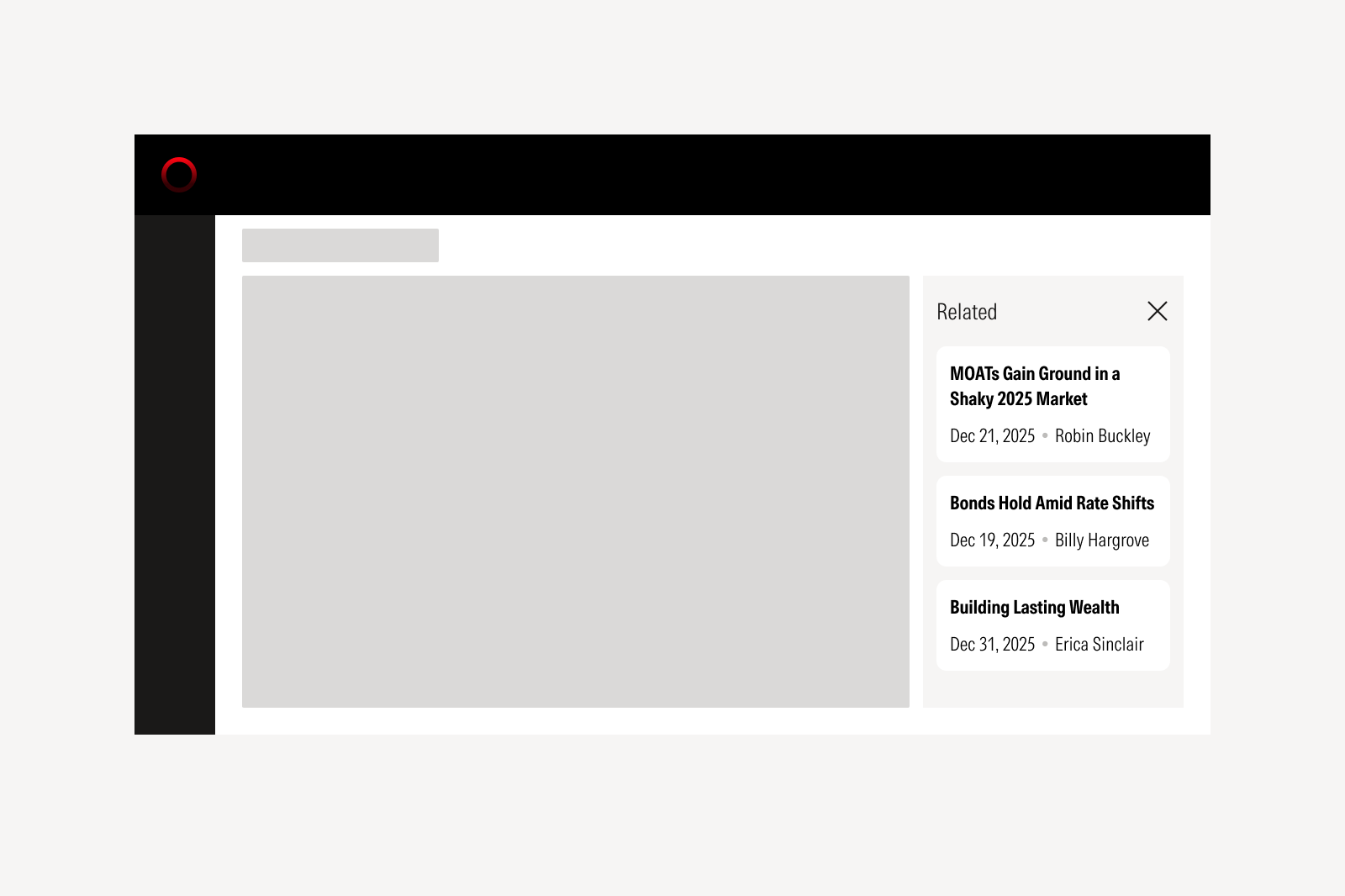 Product diagram of the right panel.