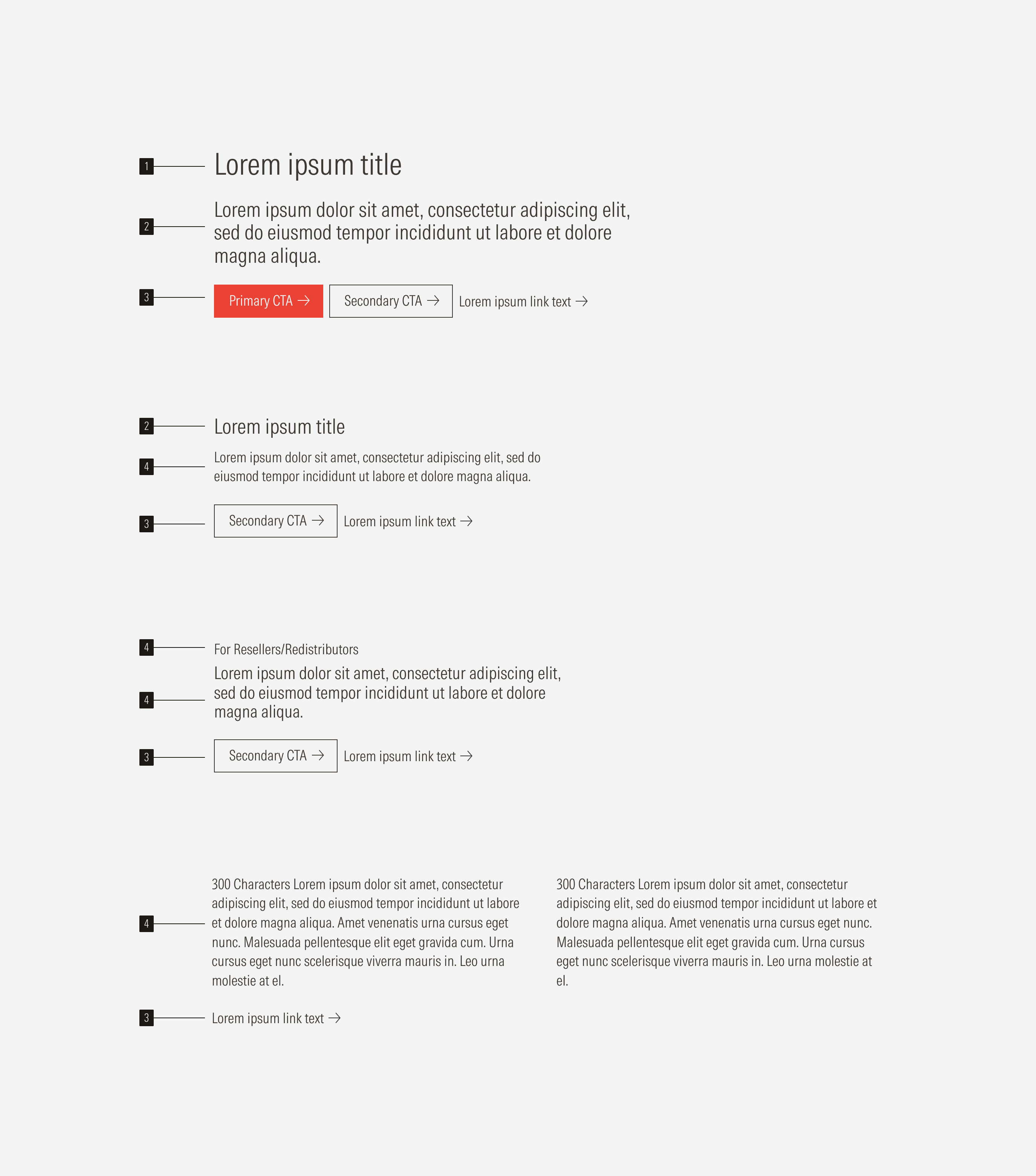 Overall anatomy of the stacked text block variant