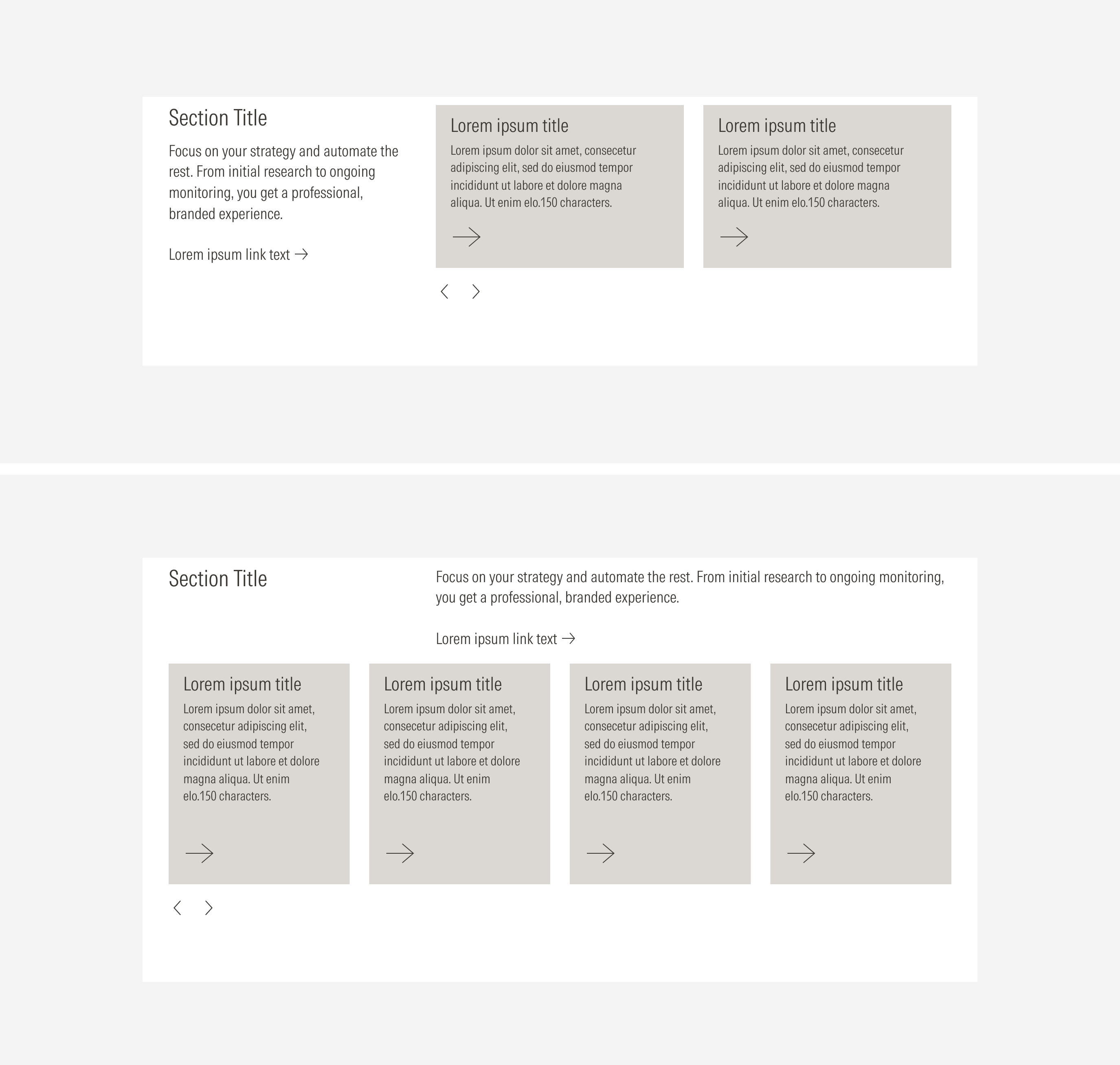Carrousel Variants