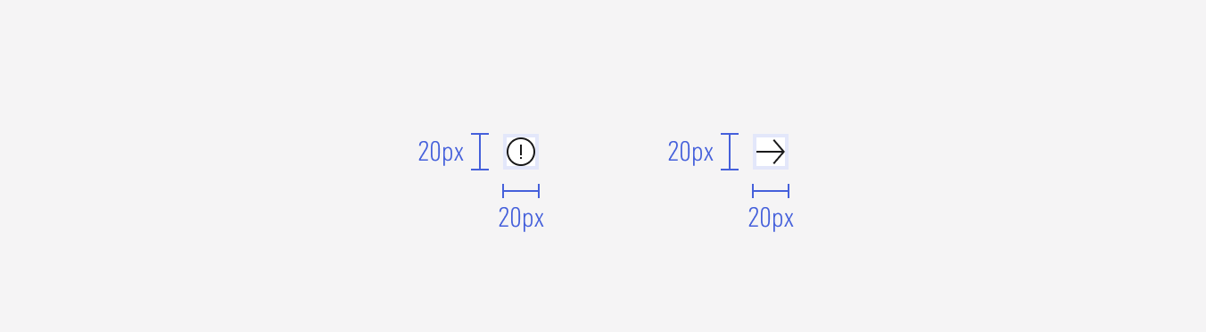 LG: 20×20px (1.25 rem)