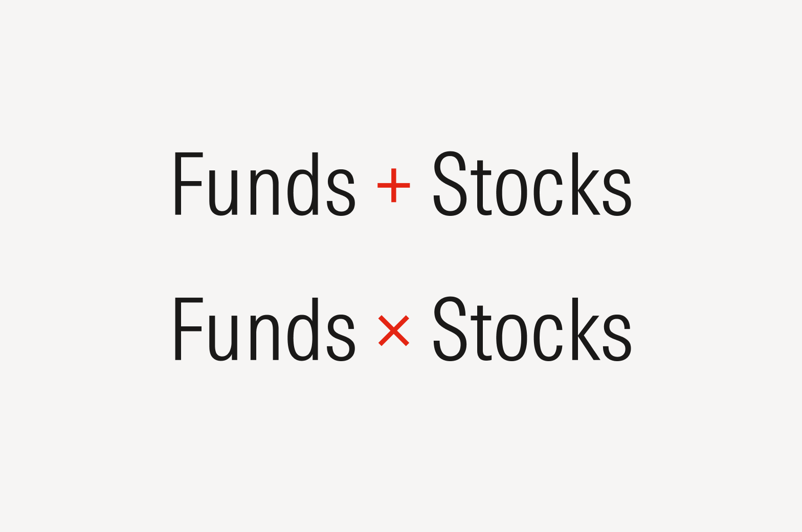 Text with incorrect use of "and" and "&" using "+" and "x"