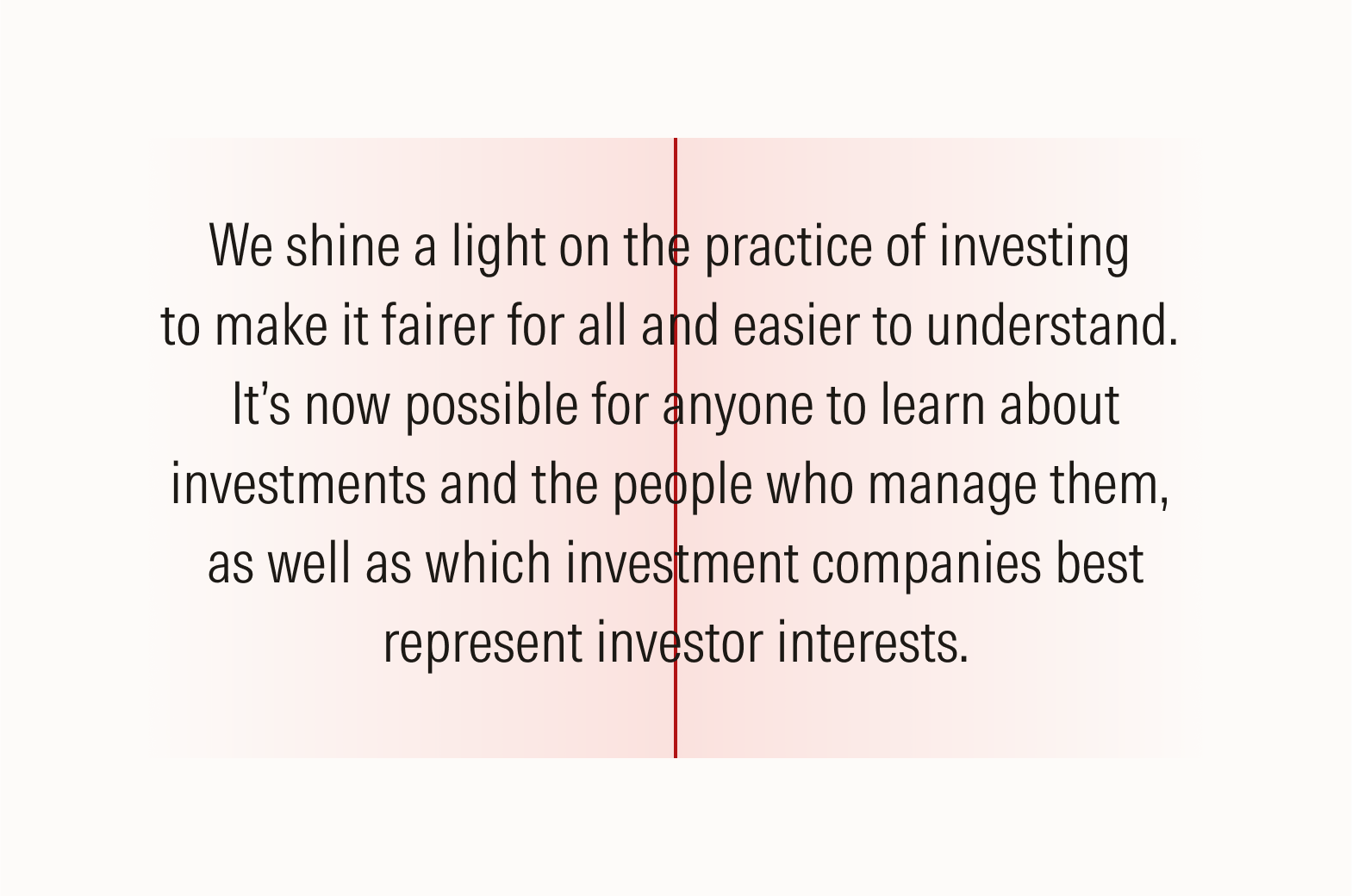 Paragraph text aligned to the center
