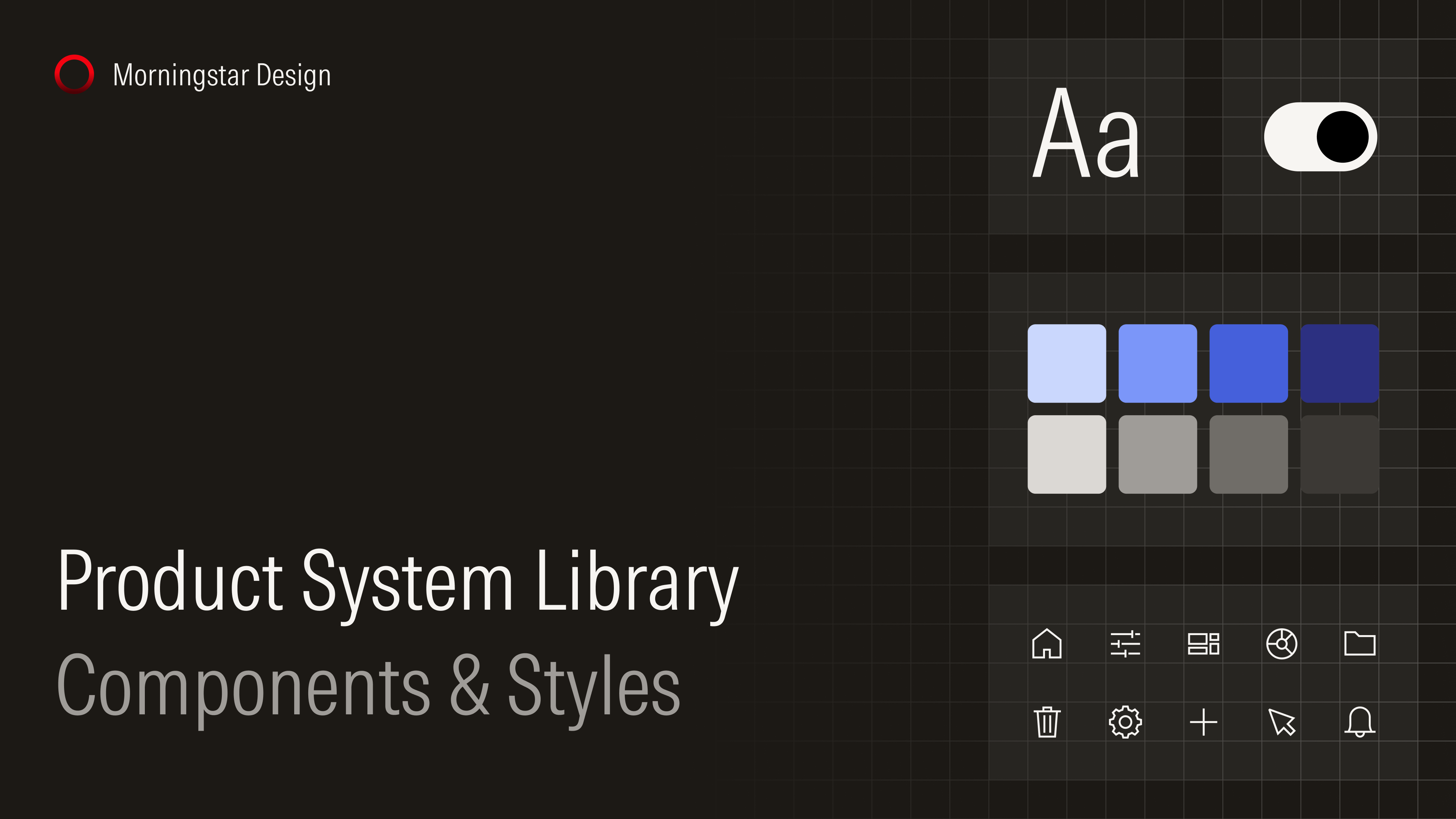 The thumbnail of the Product System Library in Figma.