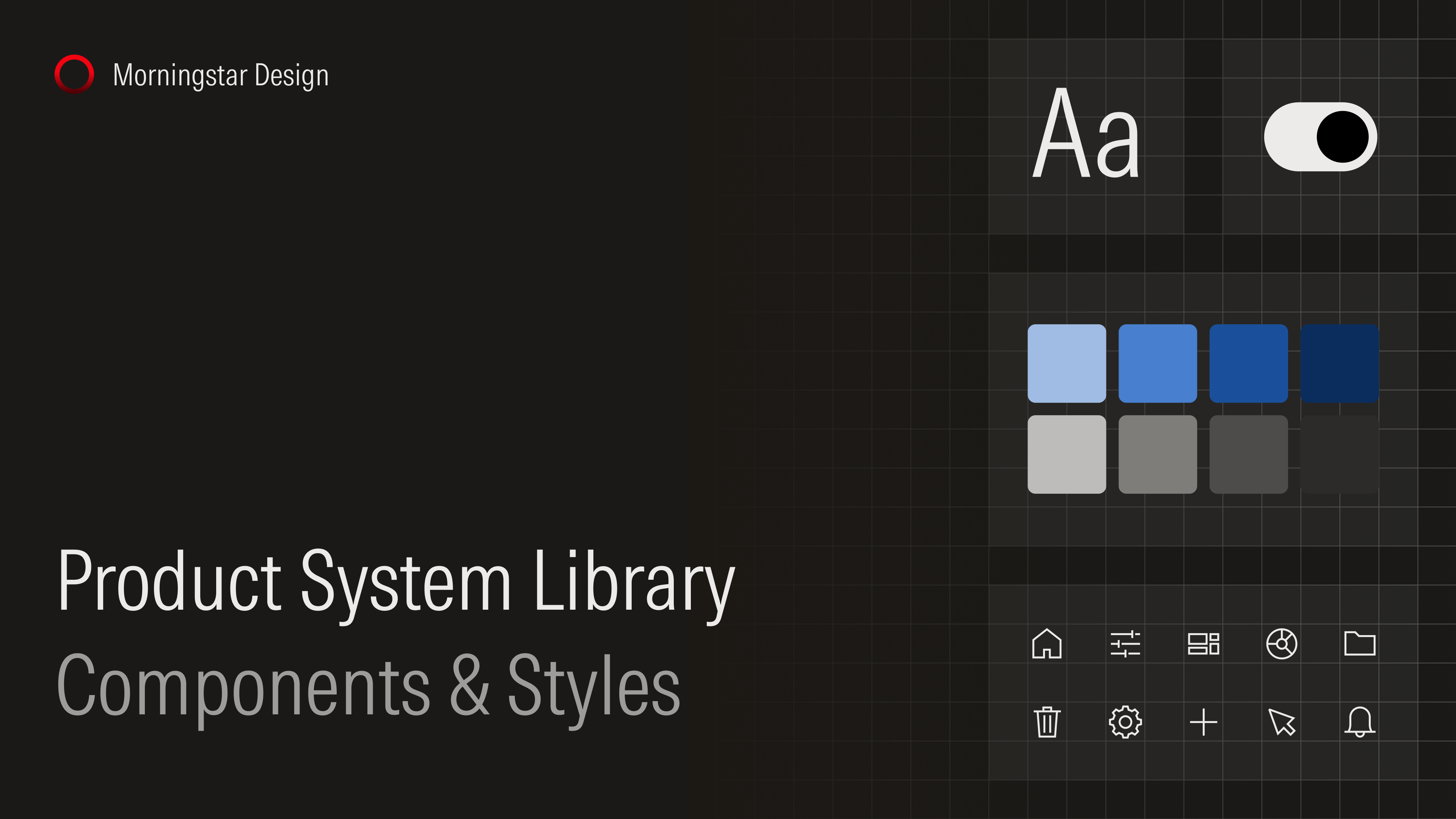 The thumbnail of the Product System Library in Figma.