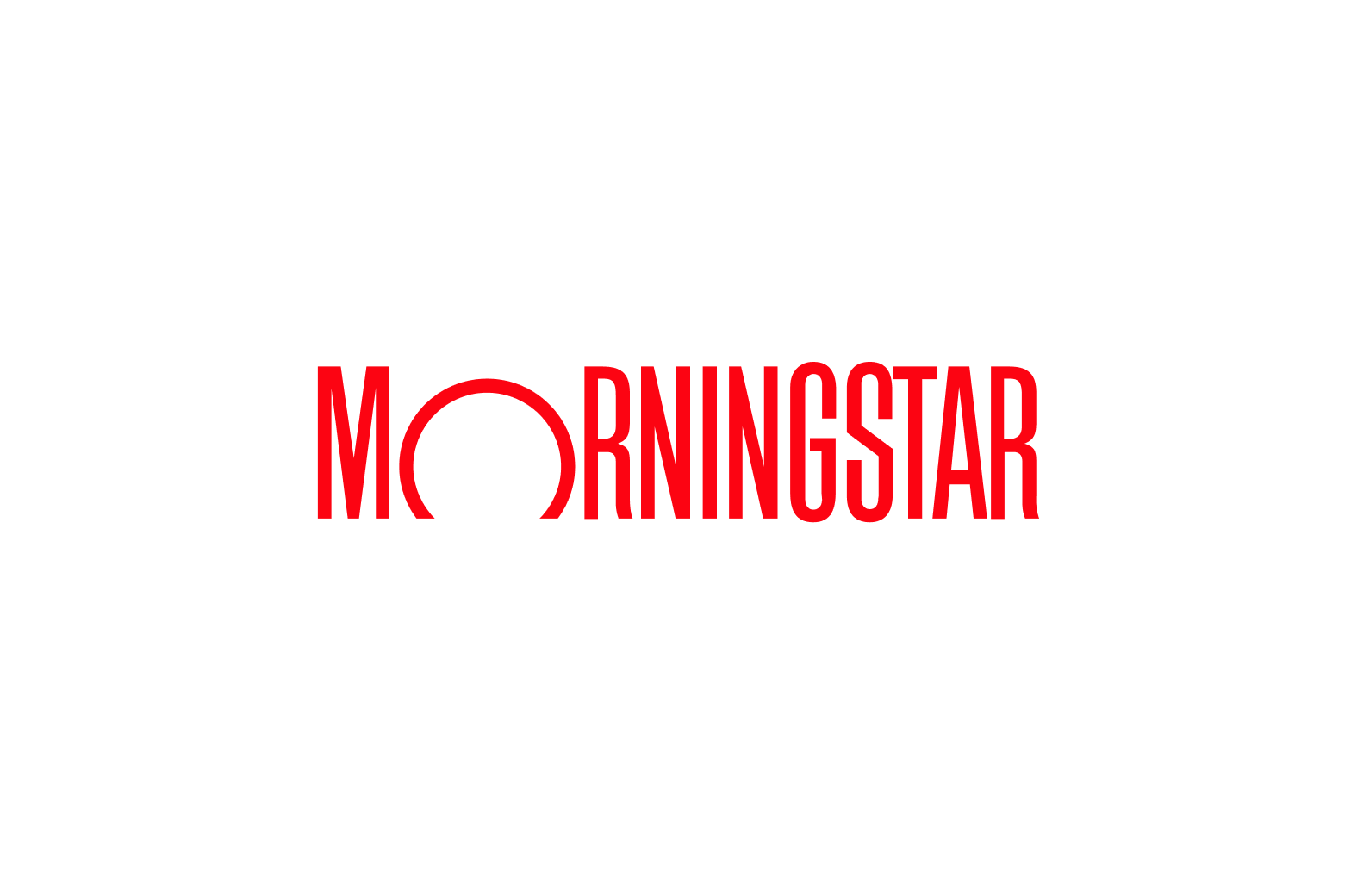 Morningstar Red on white background.