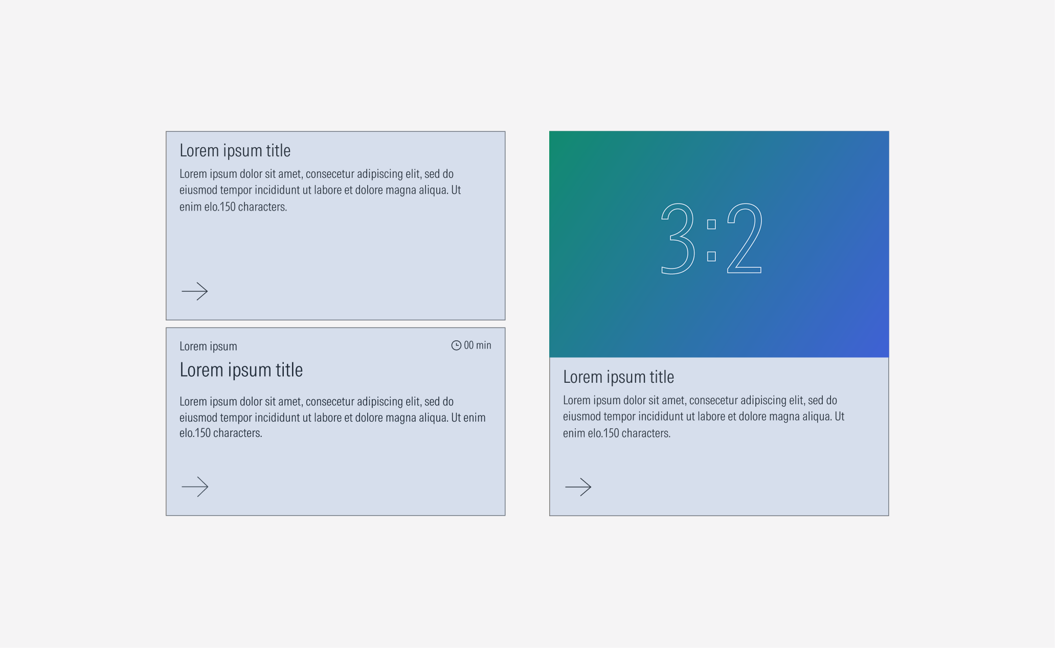 General Cards Behavior: Clickable Cards