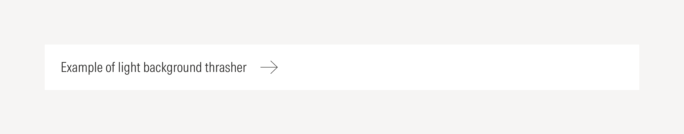 Solid thrasher on light theme