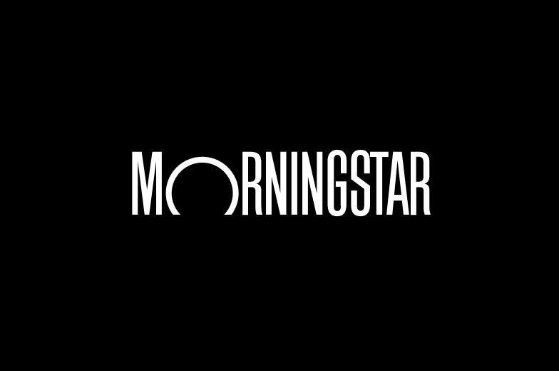 White logotype on black background.