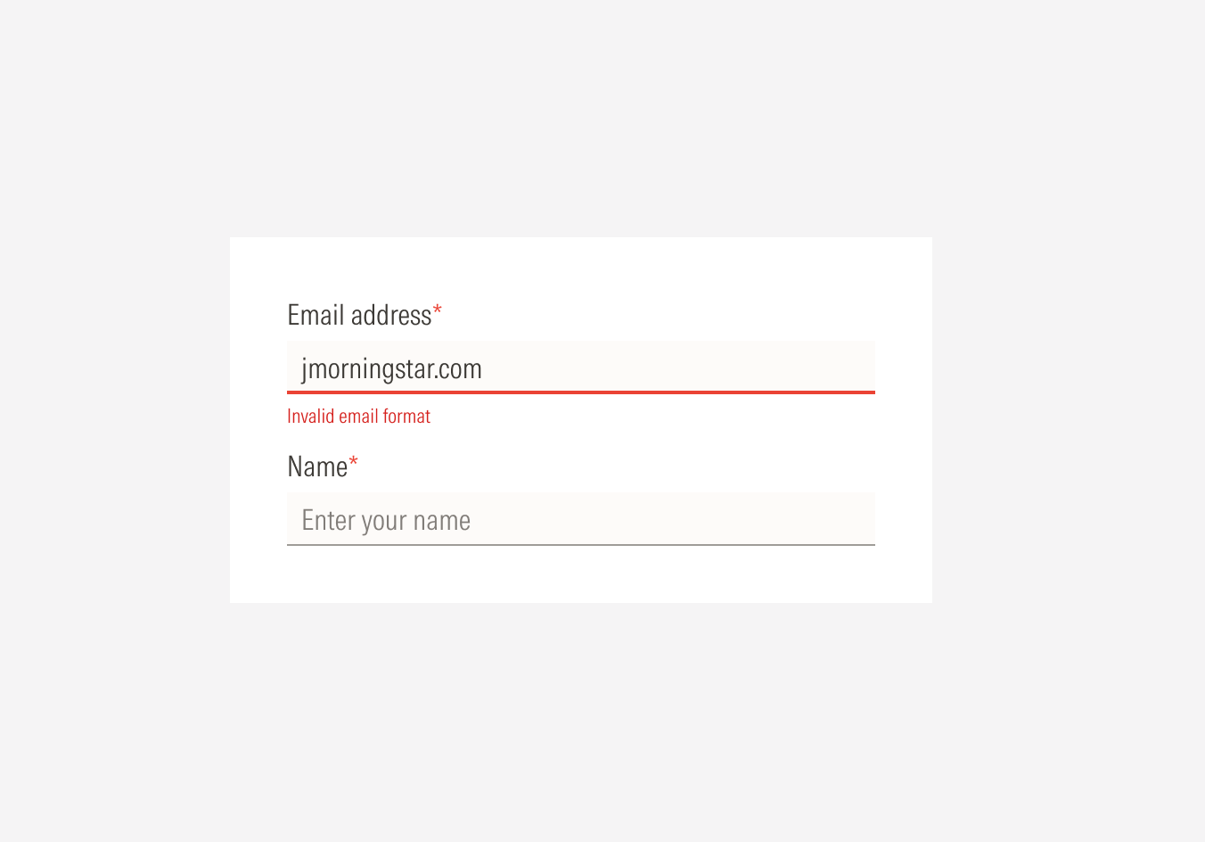 How to validate fields after the validation is complete on the right way
