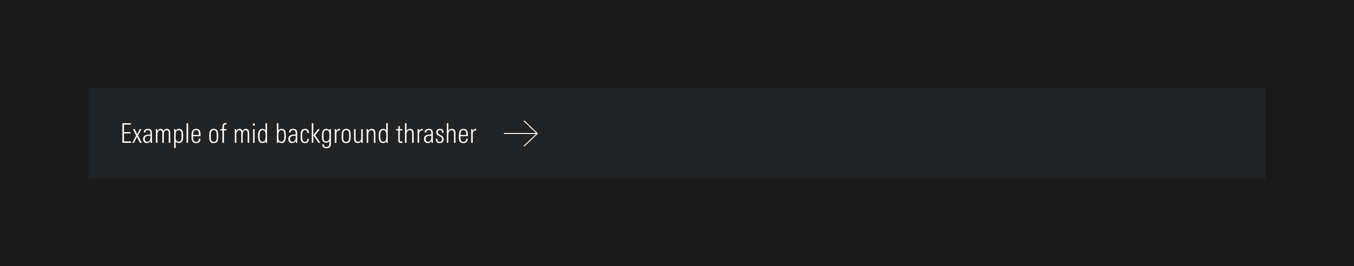 Solid thrasher on dark theme