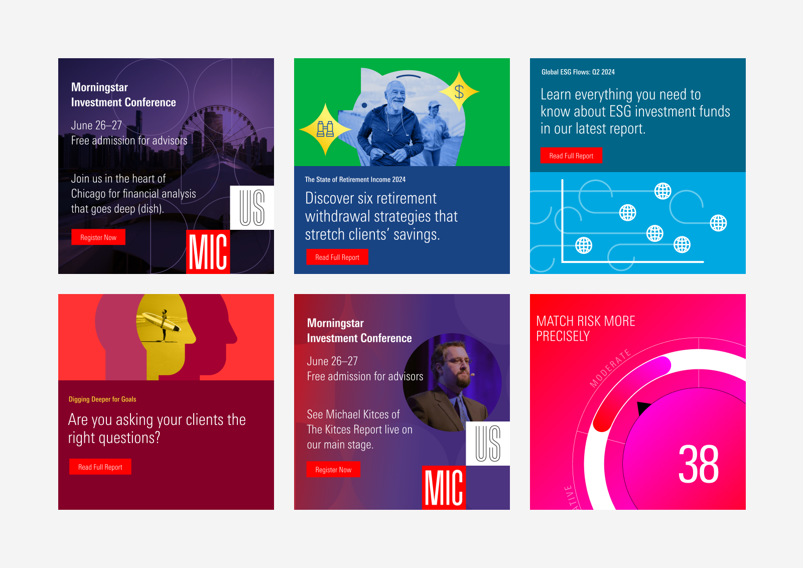 How color is used in different marketing campaigns