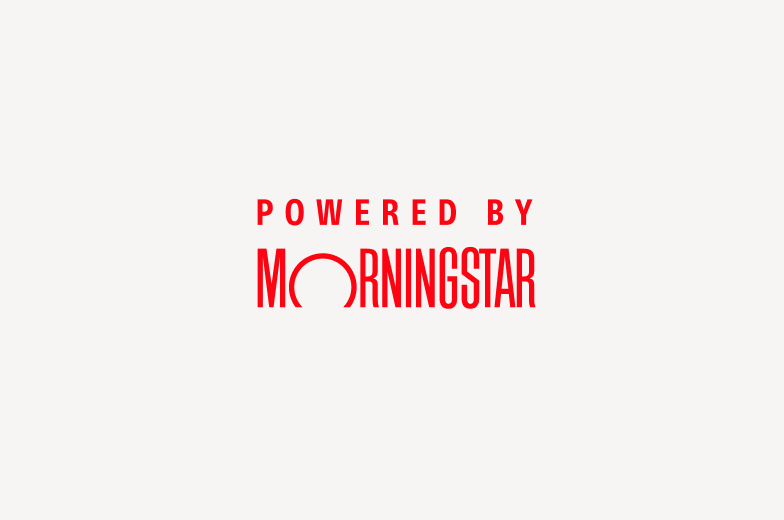 Image of powered by morningstar logo with no outline