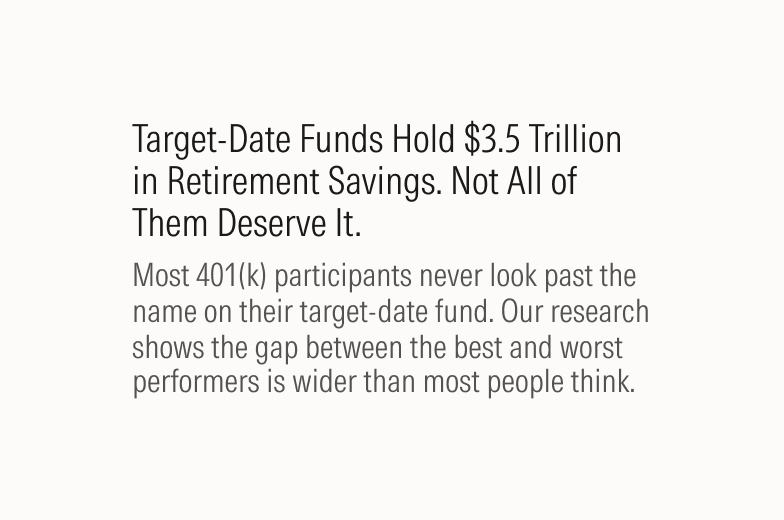 Example of headline and sub-headline using data to convey a point of view.