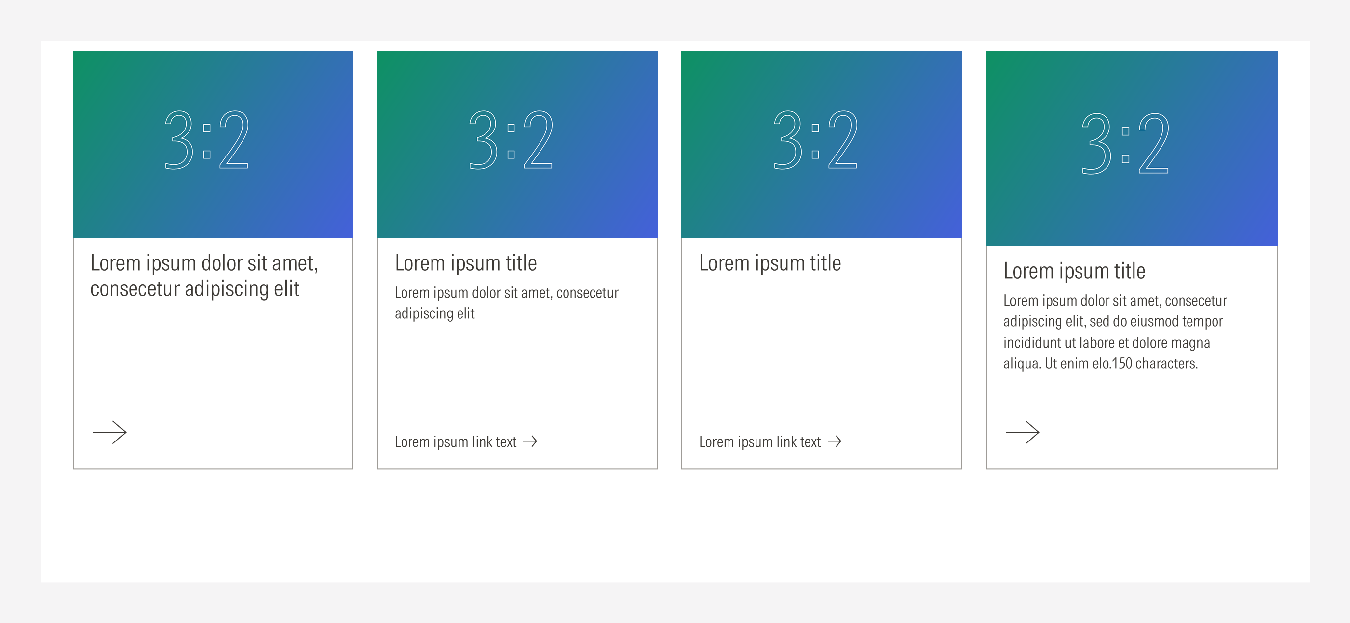 General Cards Behavior: Flexible Height