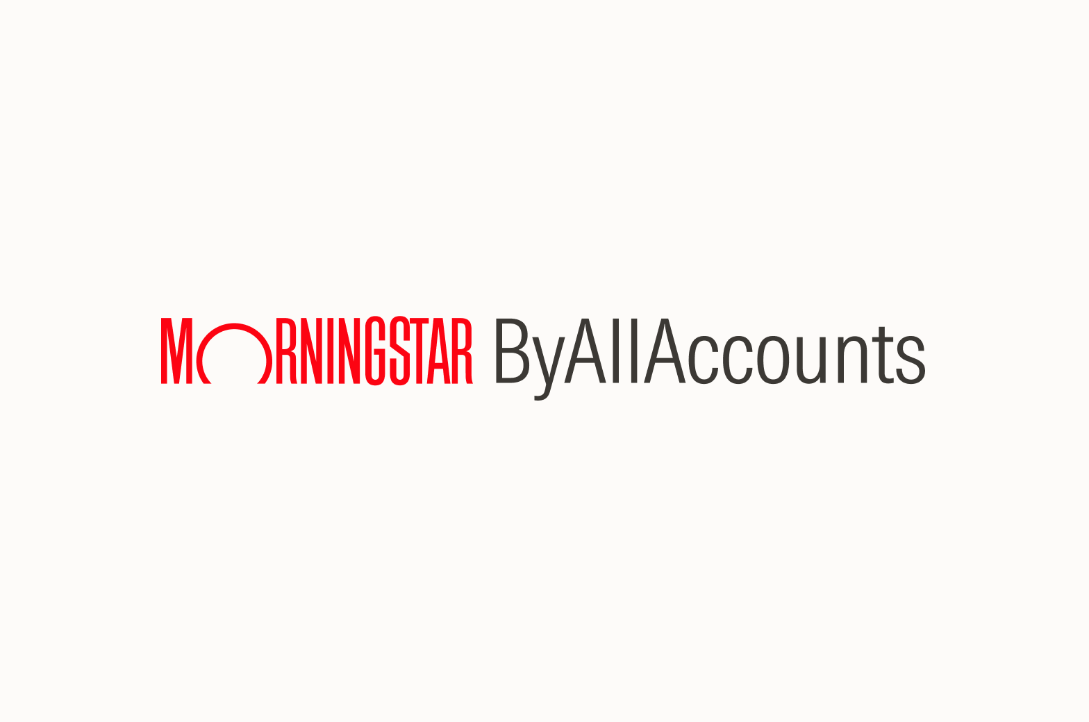A lock up with logotype and product name.