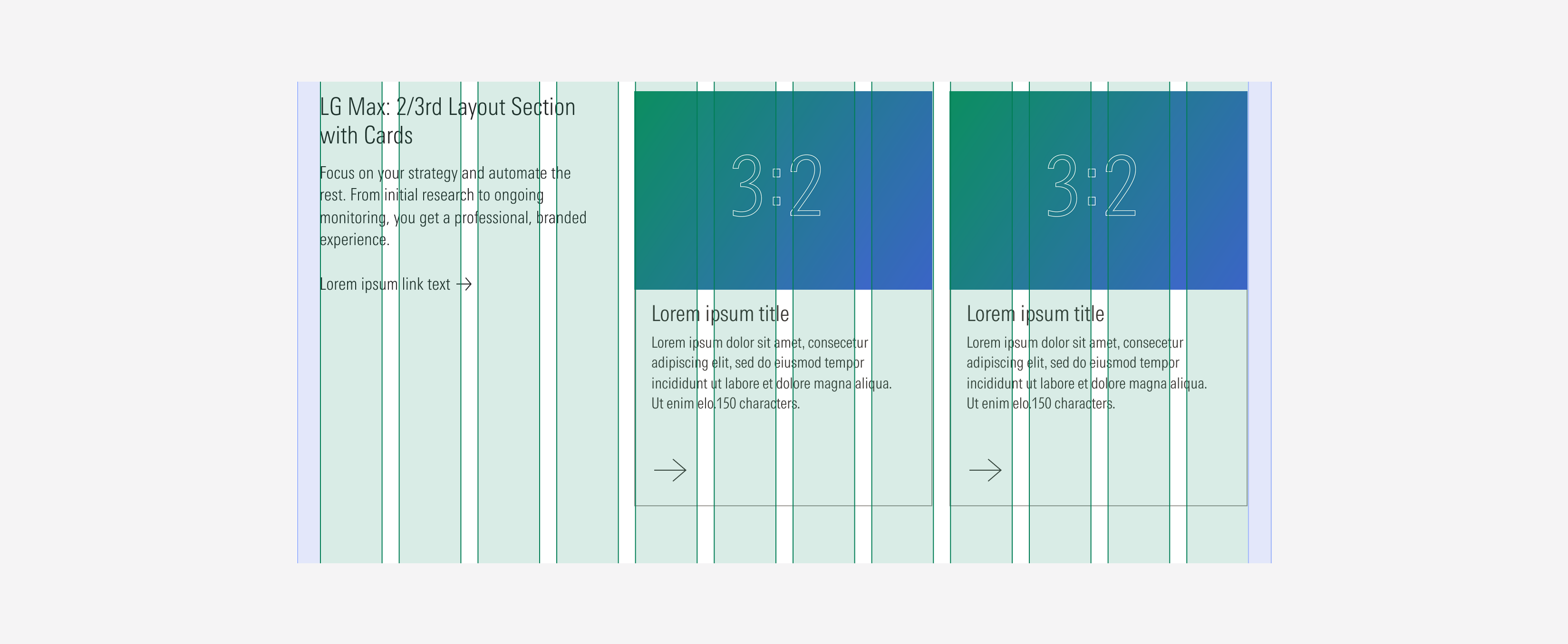 layout section Case 1 LG Max Breakpoint