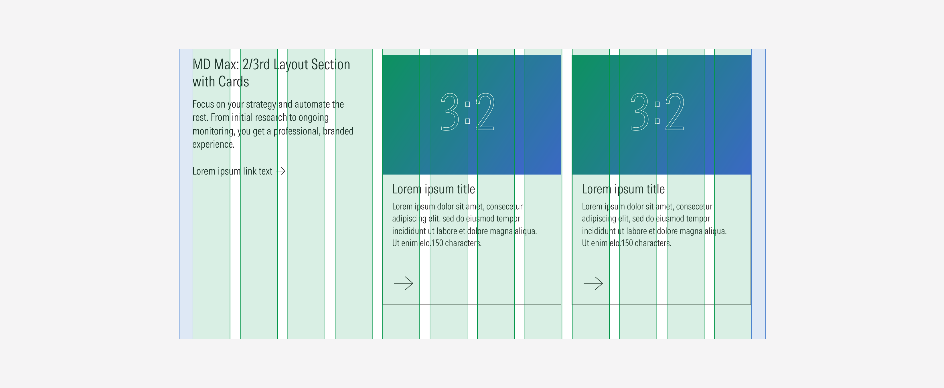 layout section Case 1 MD Max Breakpoint