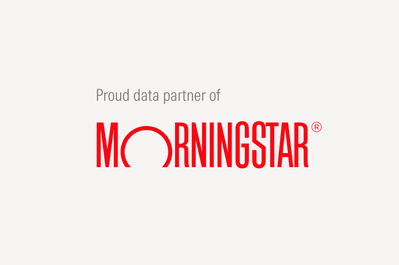 Image of Morningstar logotype with partner credit language.