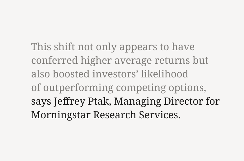 Image showing Morningstar employee and title credited within in-line copy.