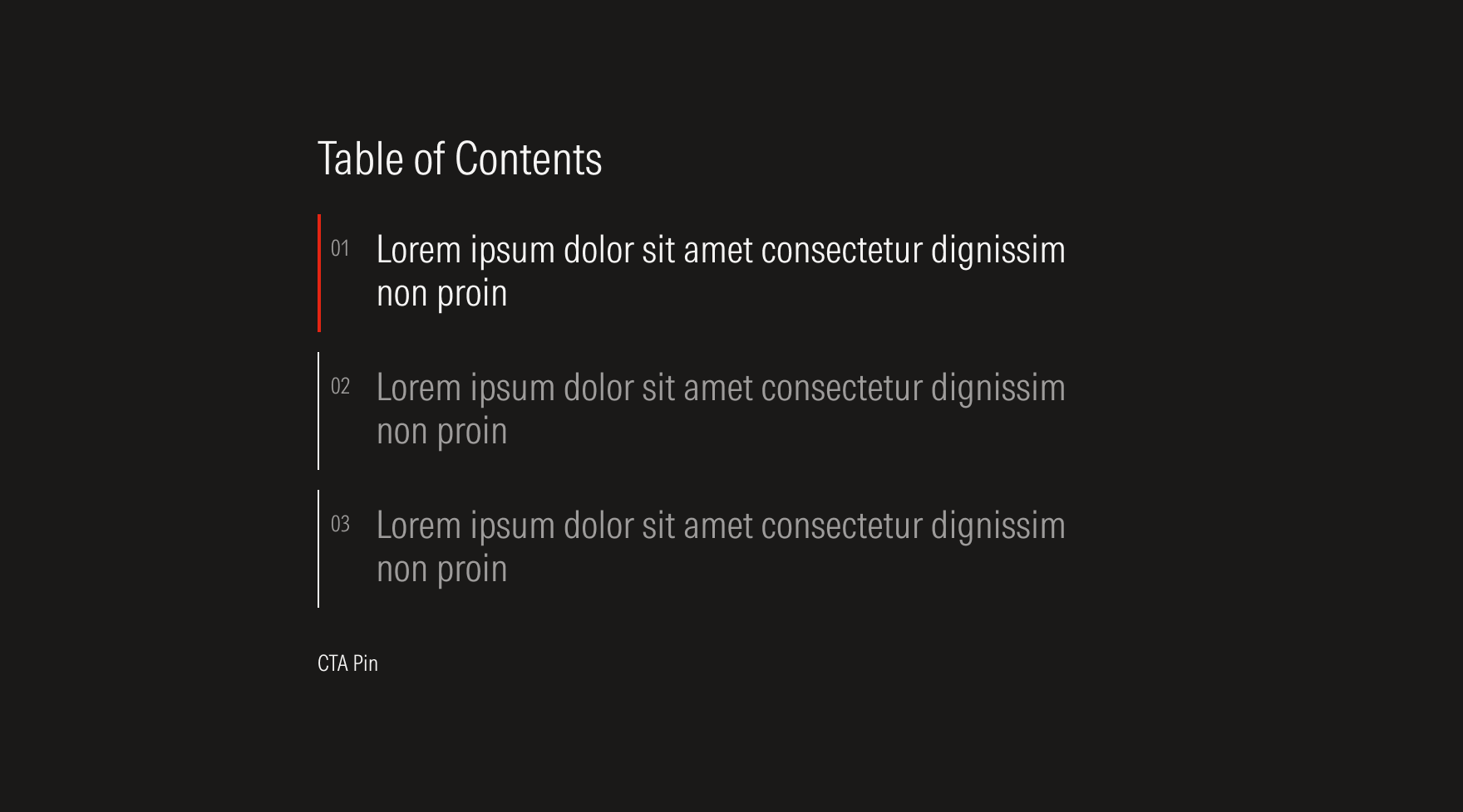 Extended tab on dark theme