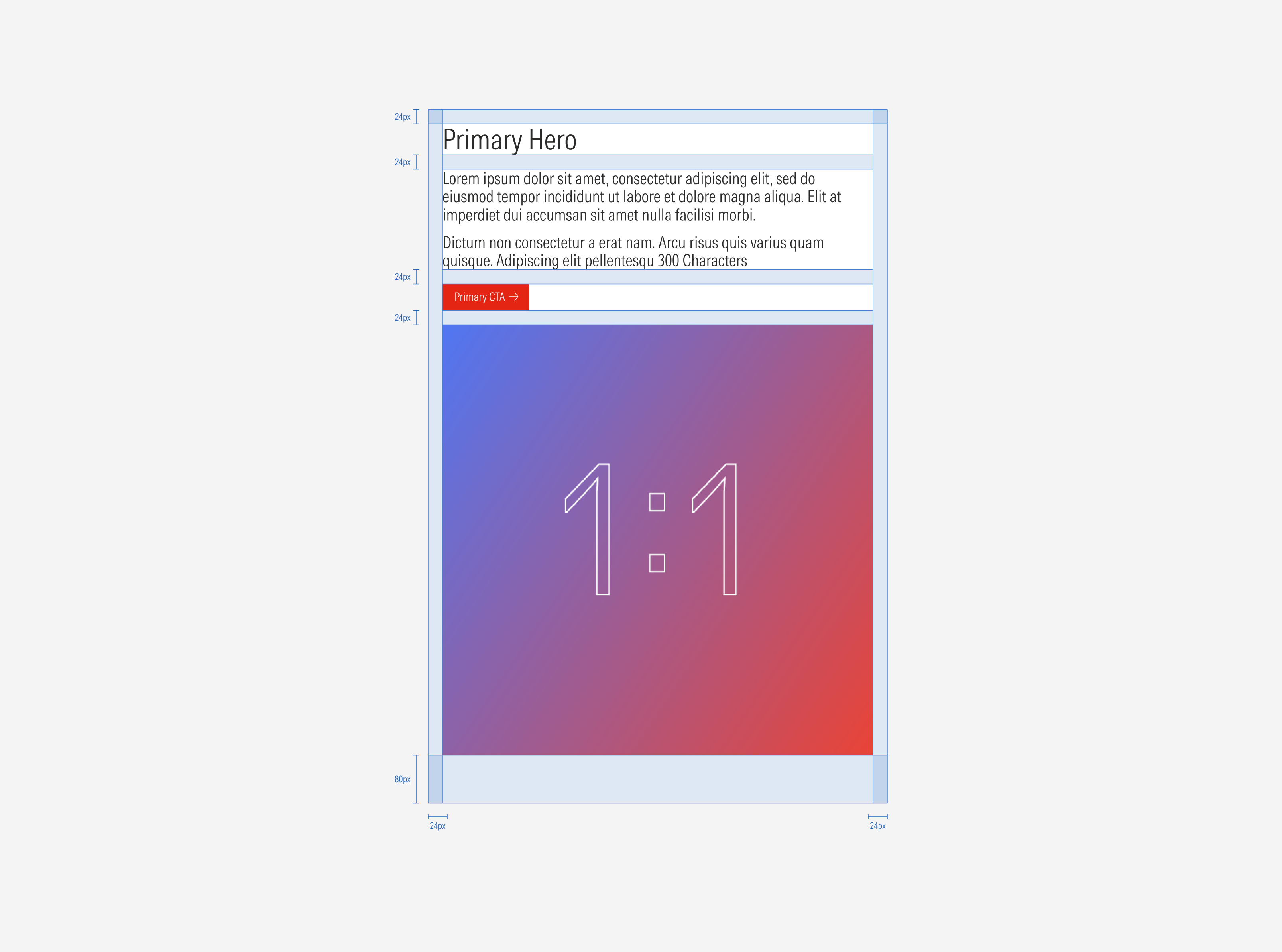 Spacing of the Primary hero boxed variant for the SM breakpoint