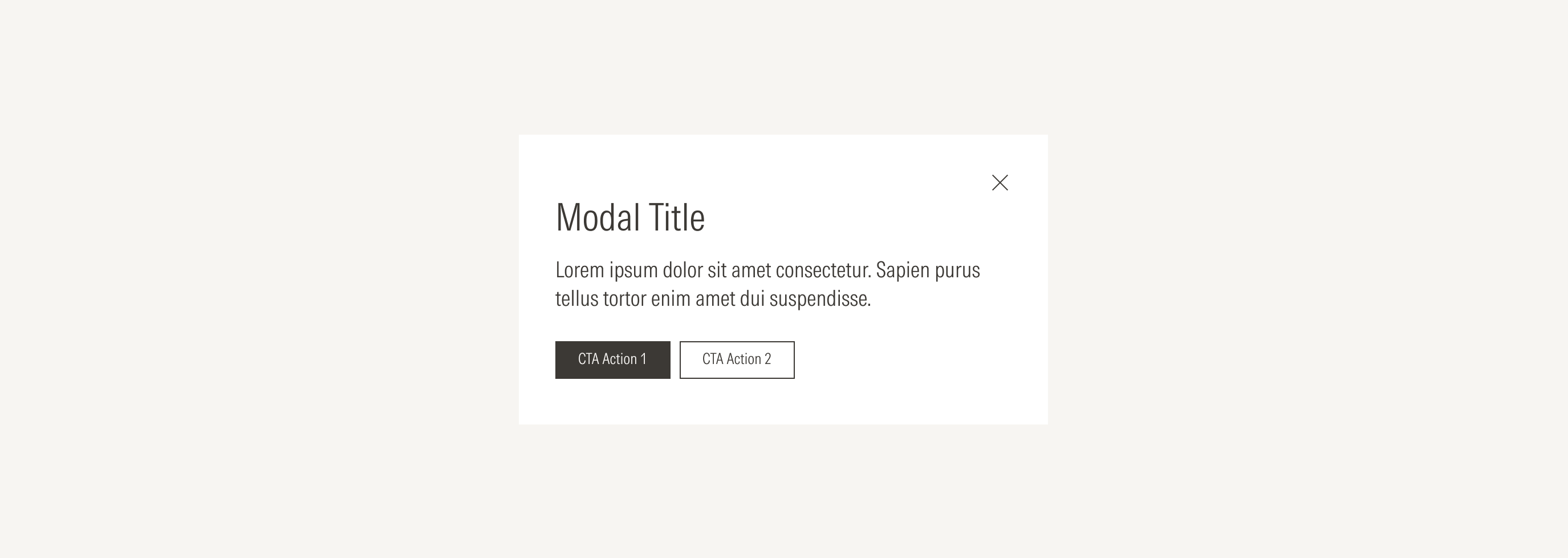 General modal on mid theme