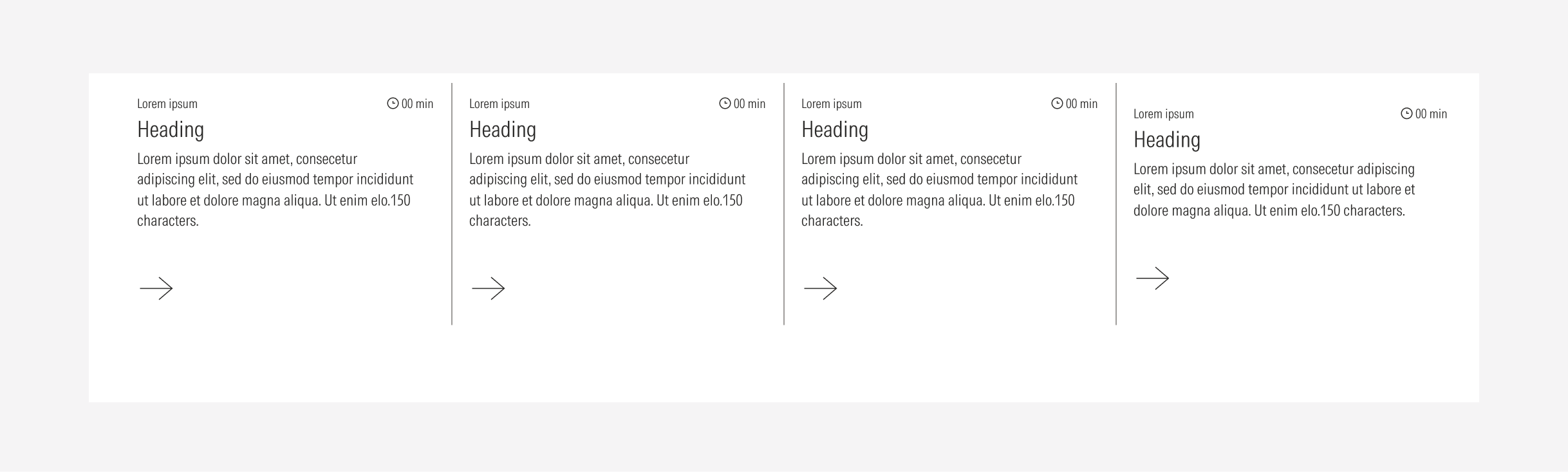 Example of the style pack for a general card