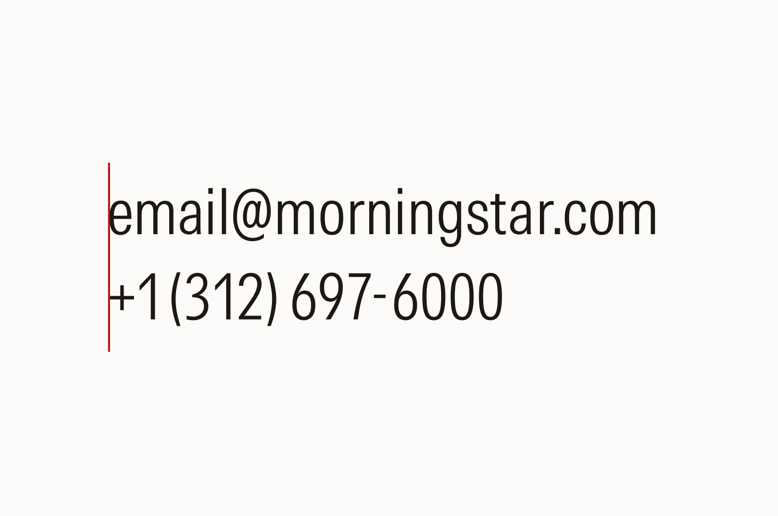 Incorrect use of punctuation marks and the left margin.