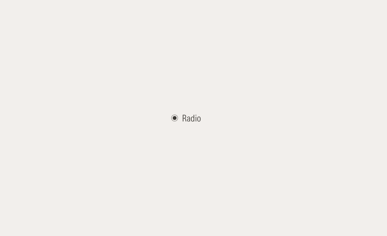 Radio on mid theme
