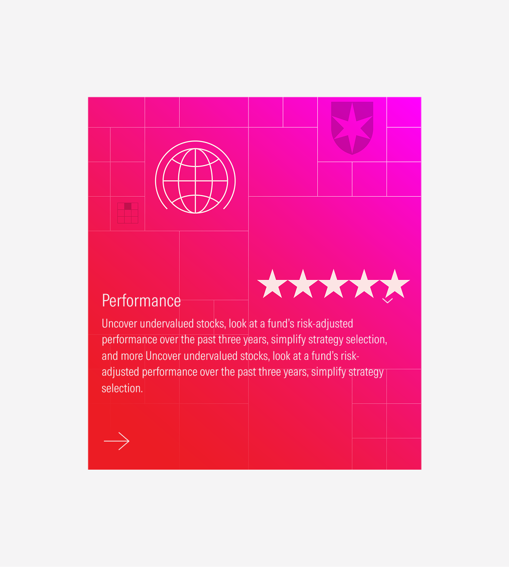 Example of the hover/full variant of the animated card