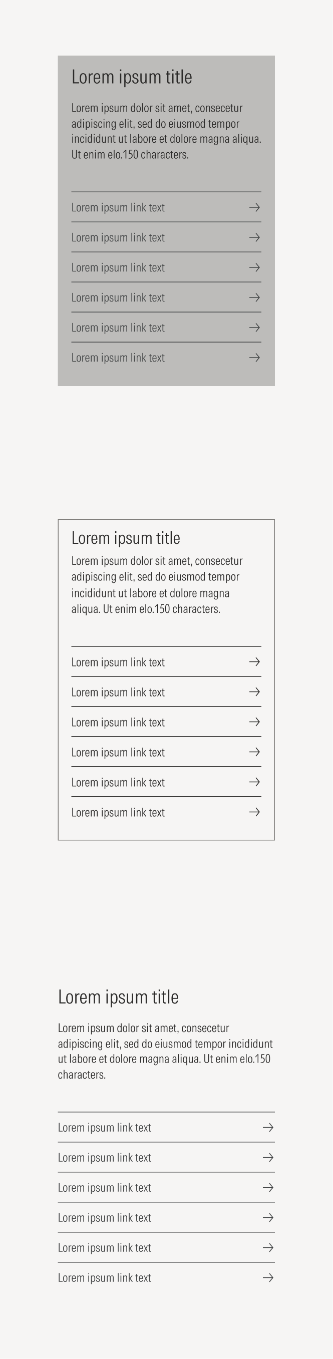 List card on mid theme