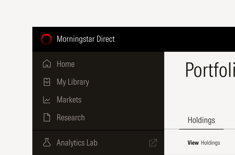 Logomark shown in product interface.