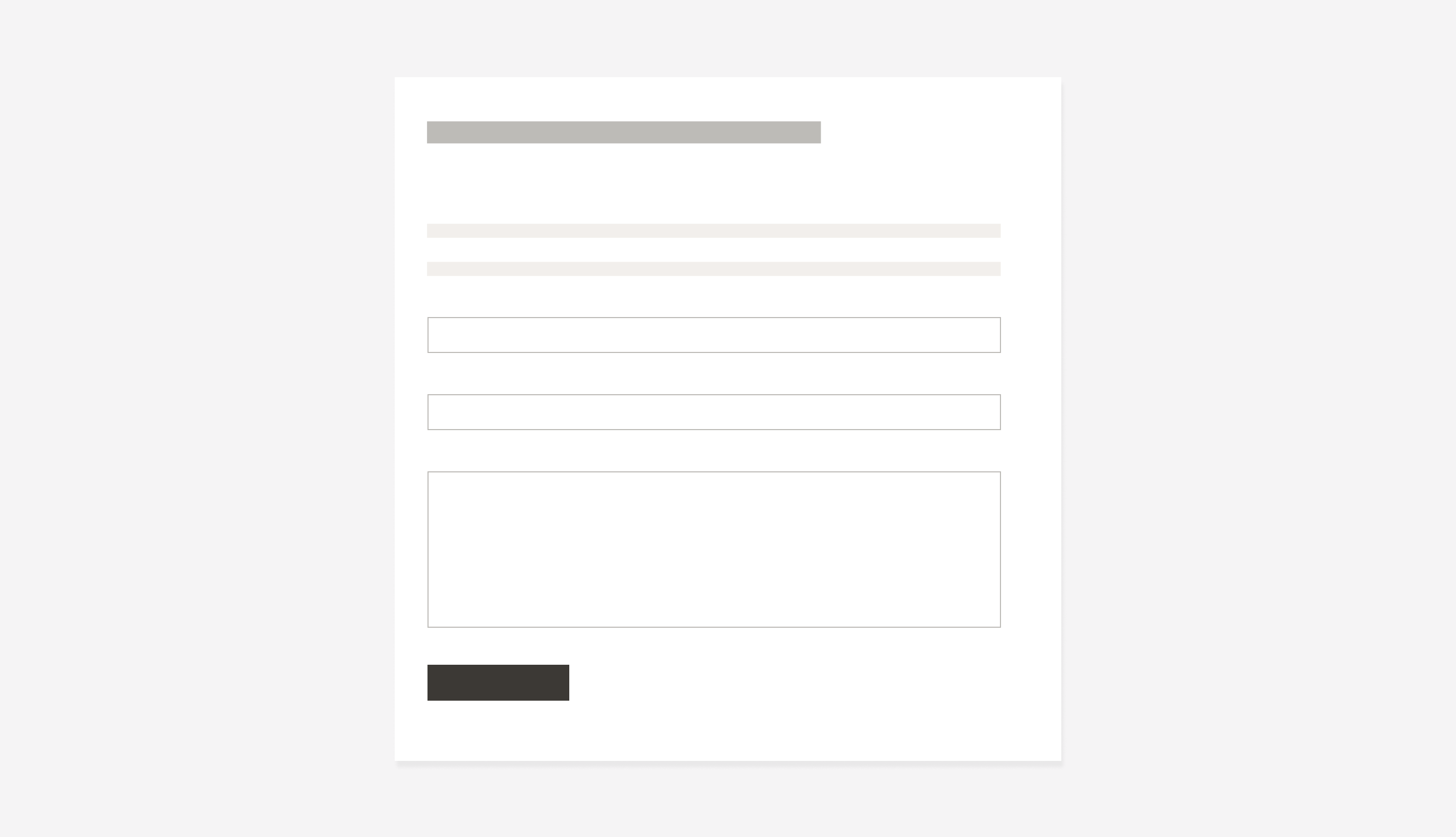 Text input alignment and hierarchy