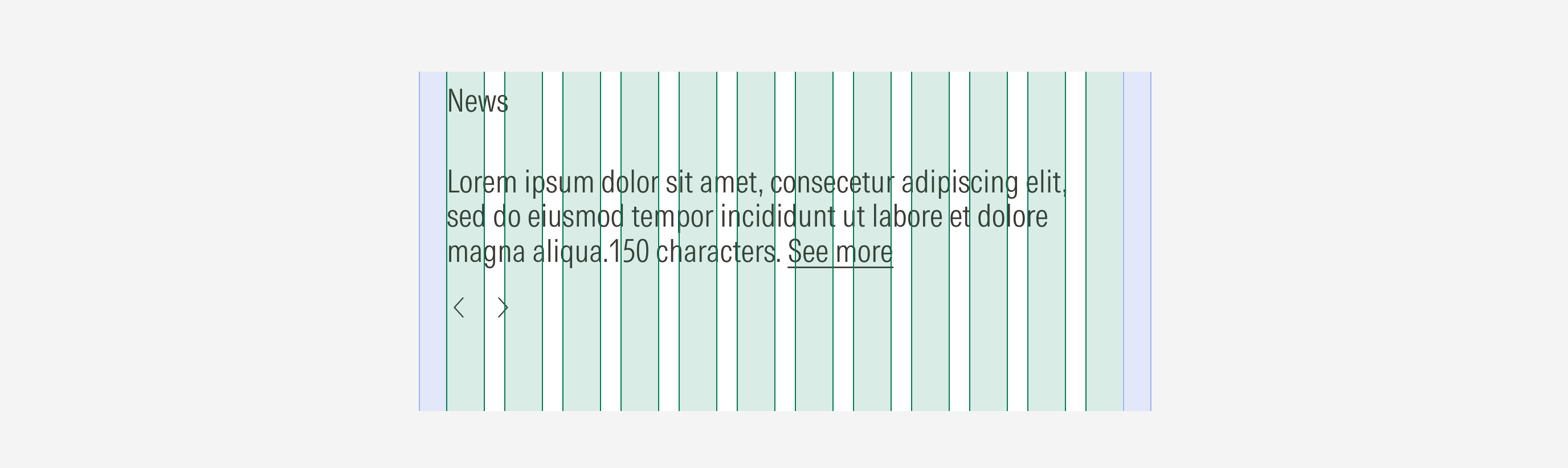 How component scales down to MD min breakpoint