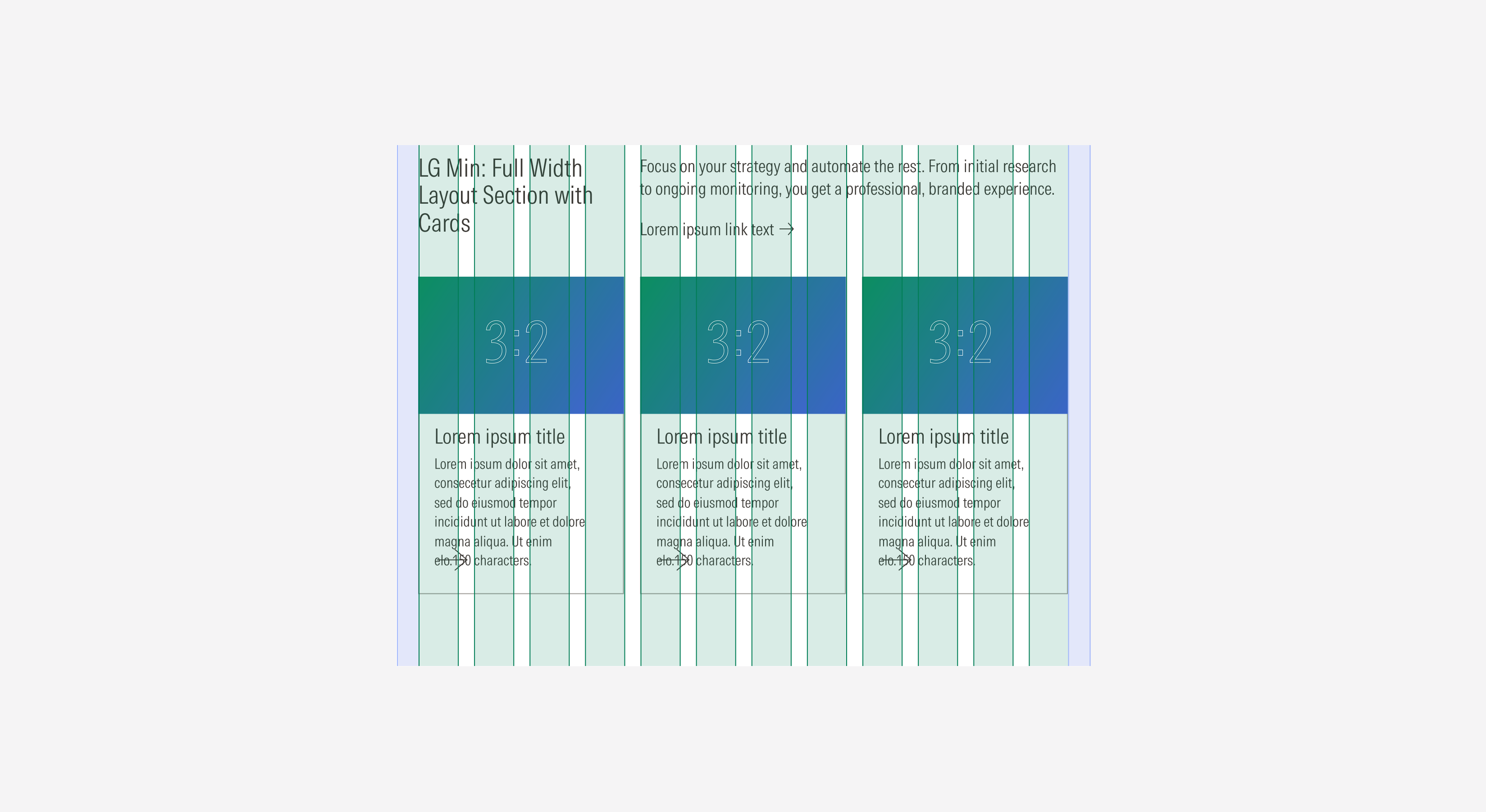 layout section Case 2 LG Min Breakpoint