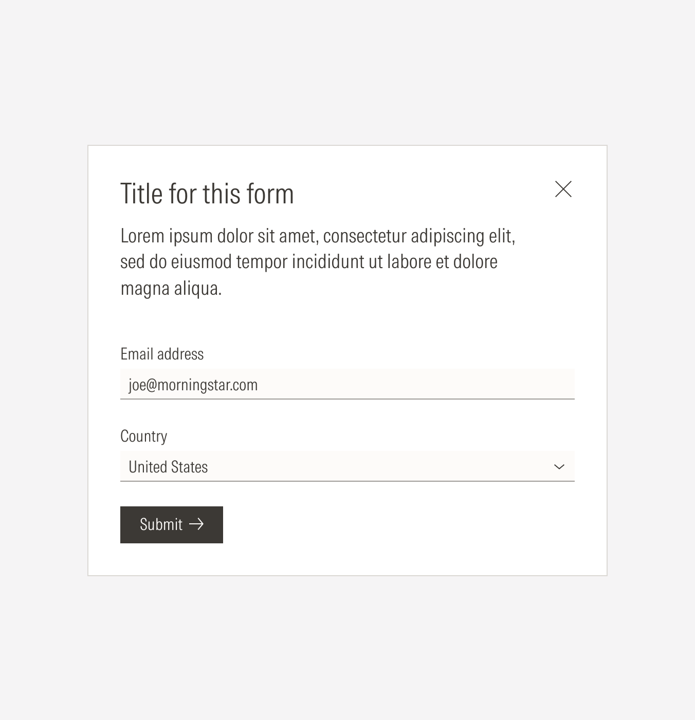 how to organize form elements the right way