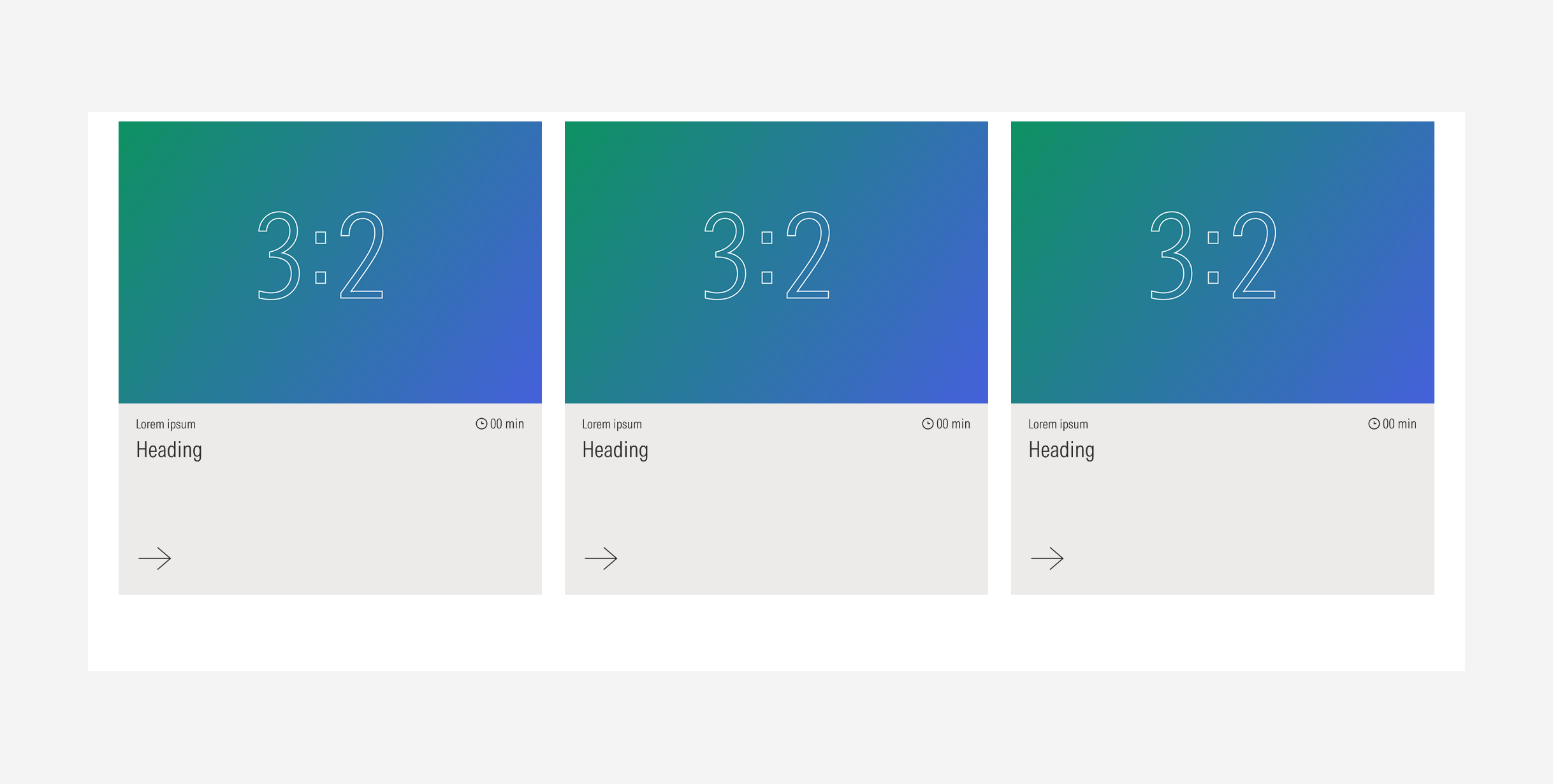 Example of the style pack for a general card