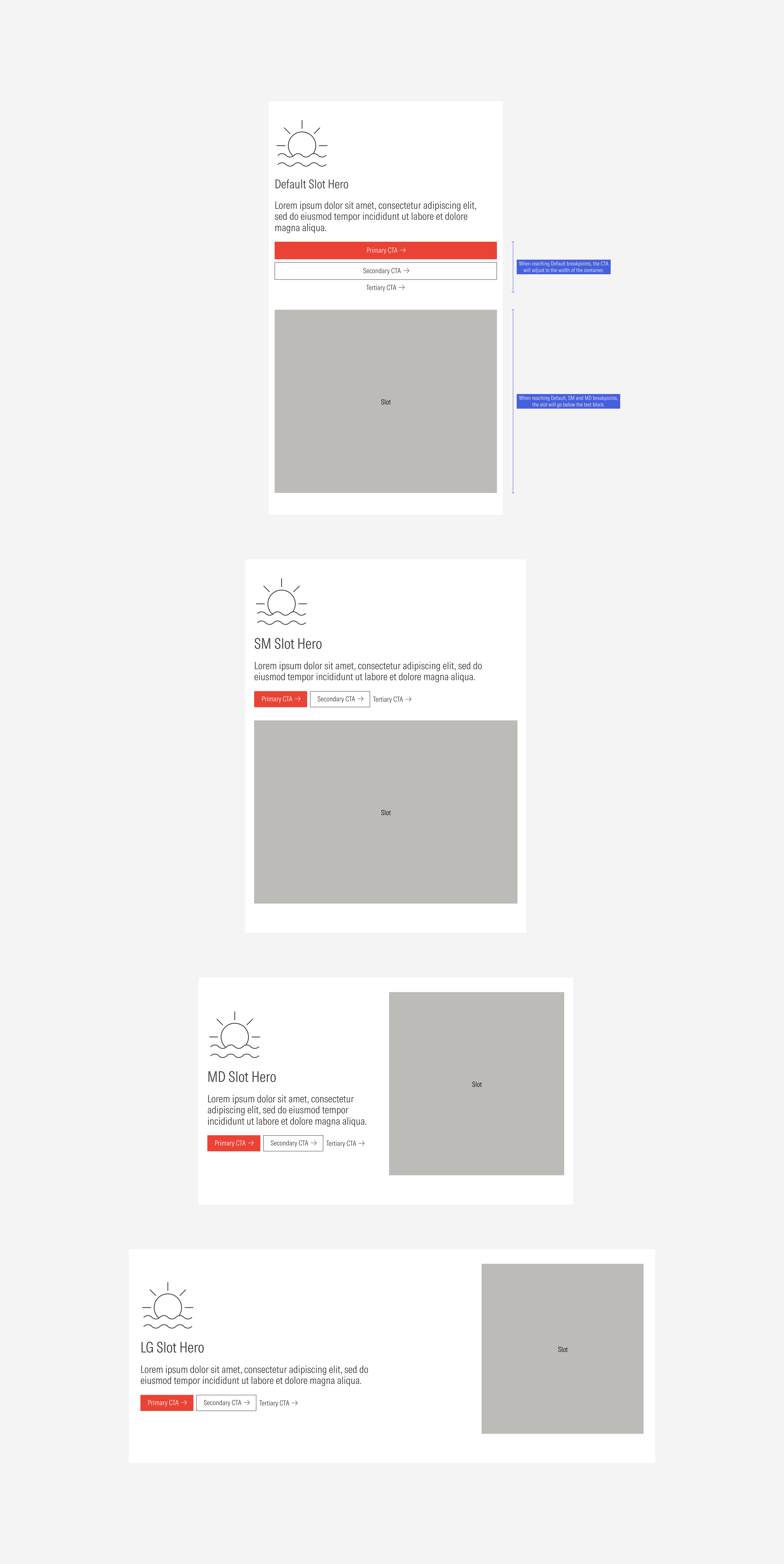 Sizes for the Slot hero