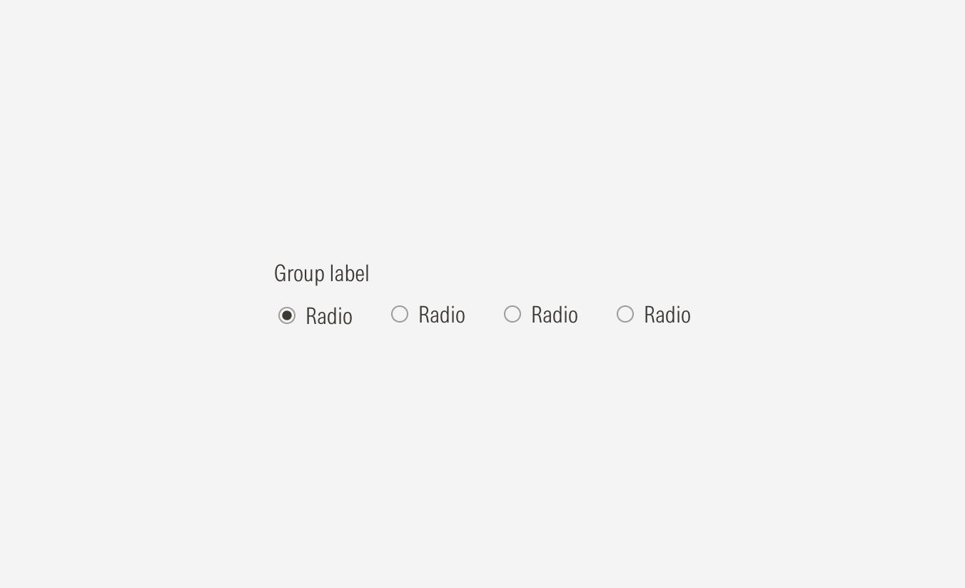 Radio Container: Spacing case 2