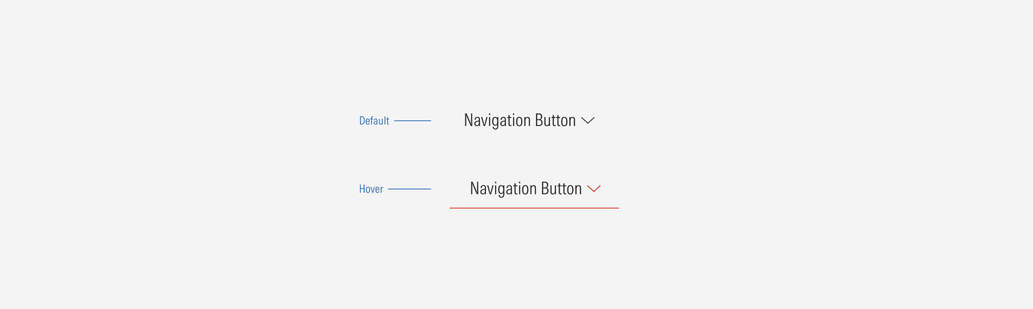 Navigation Button arrow motion