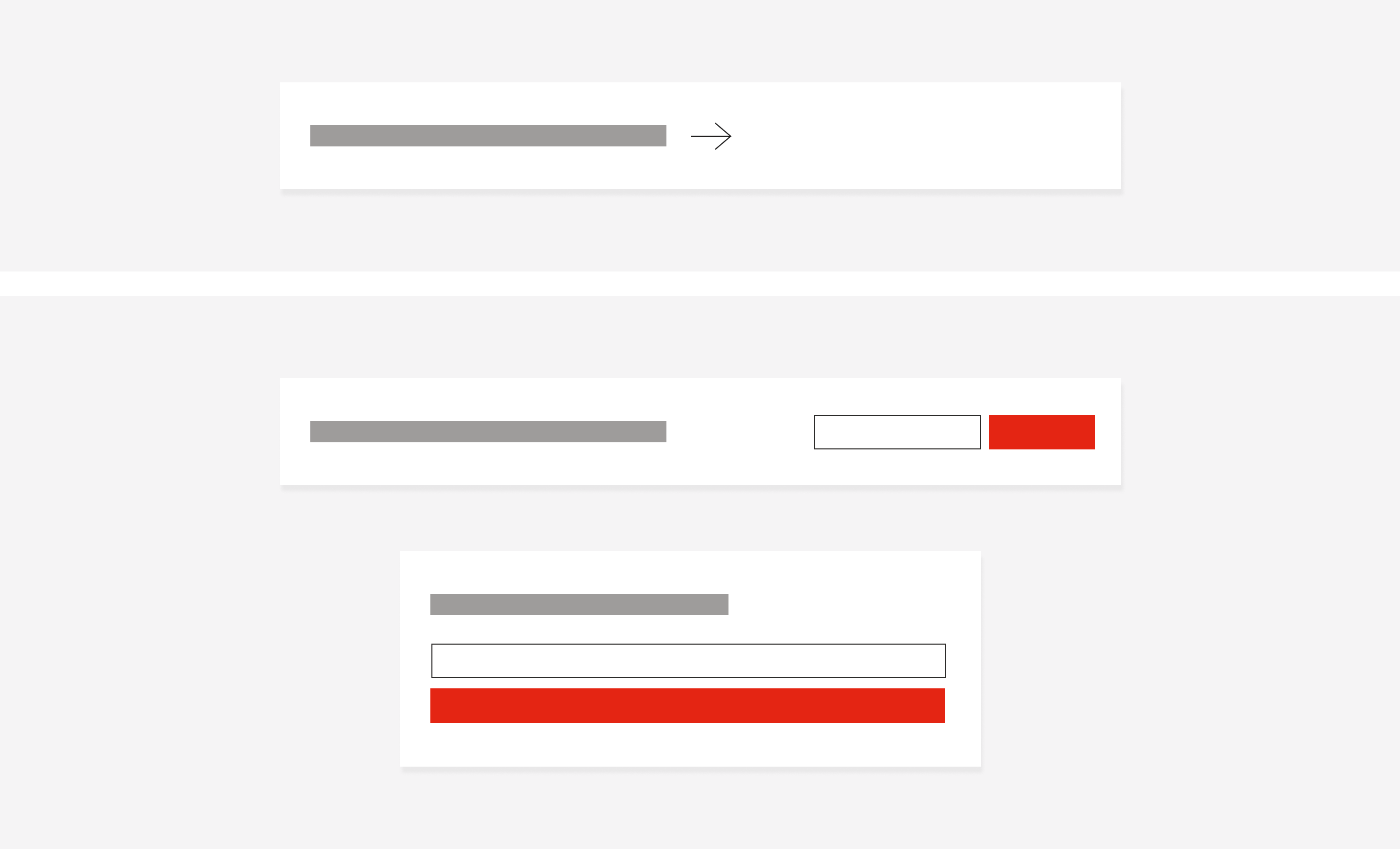 All possible alignment of elements within the thrasher component
