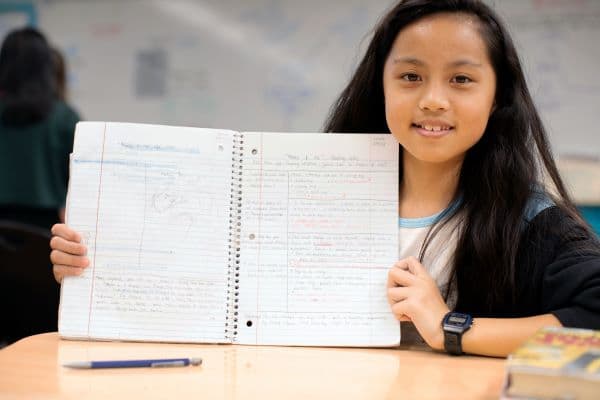 An AVID scholar An AVID scholar