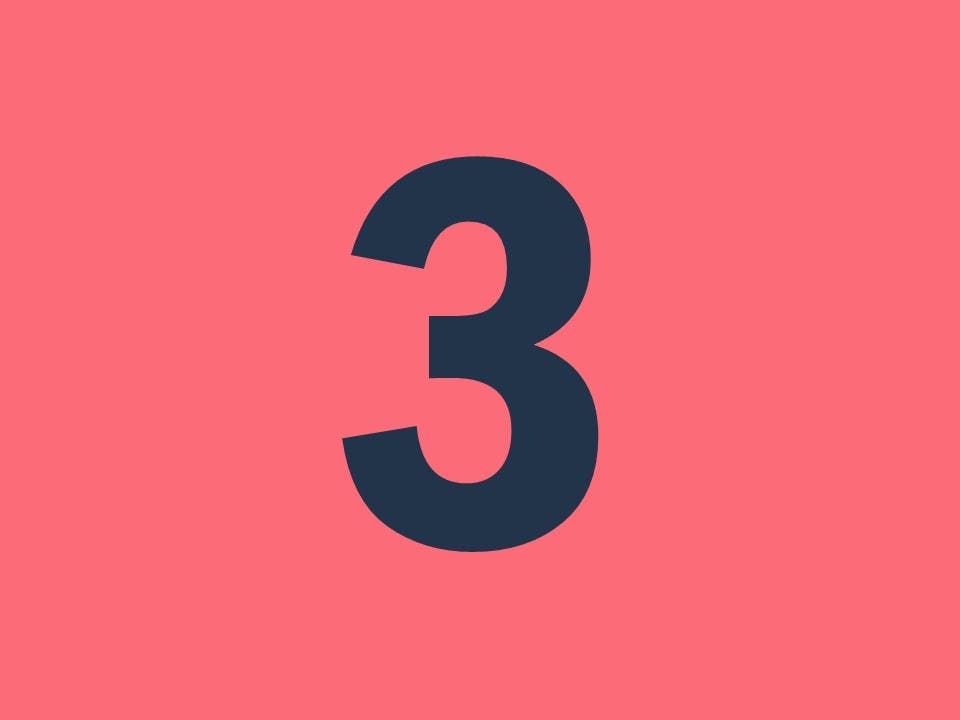 Number 3 representing AVID Excel Planning Guide: Course 1, Lesson 3