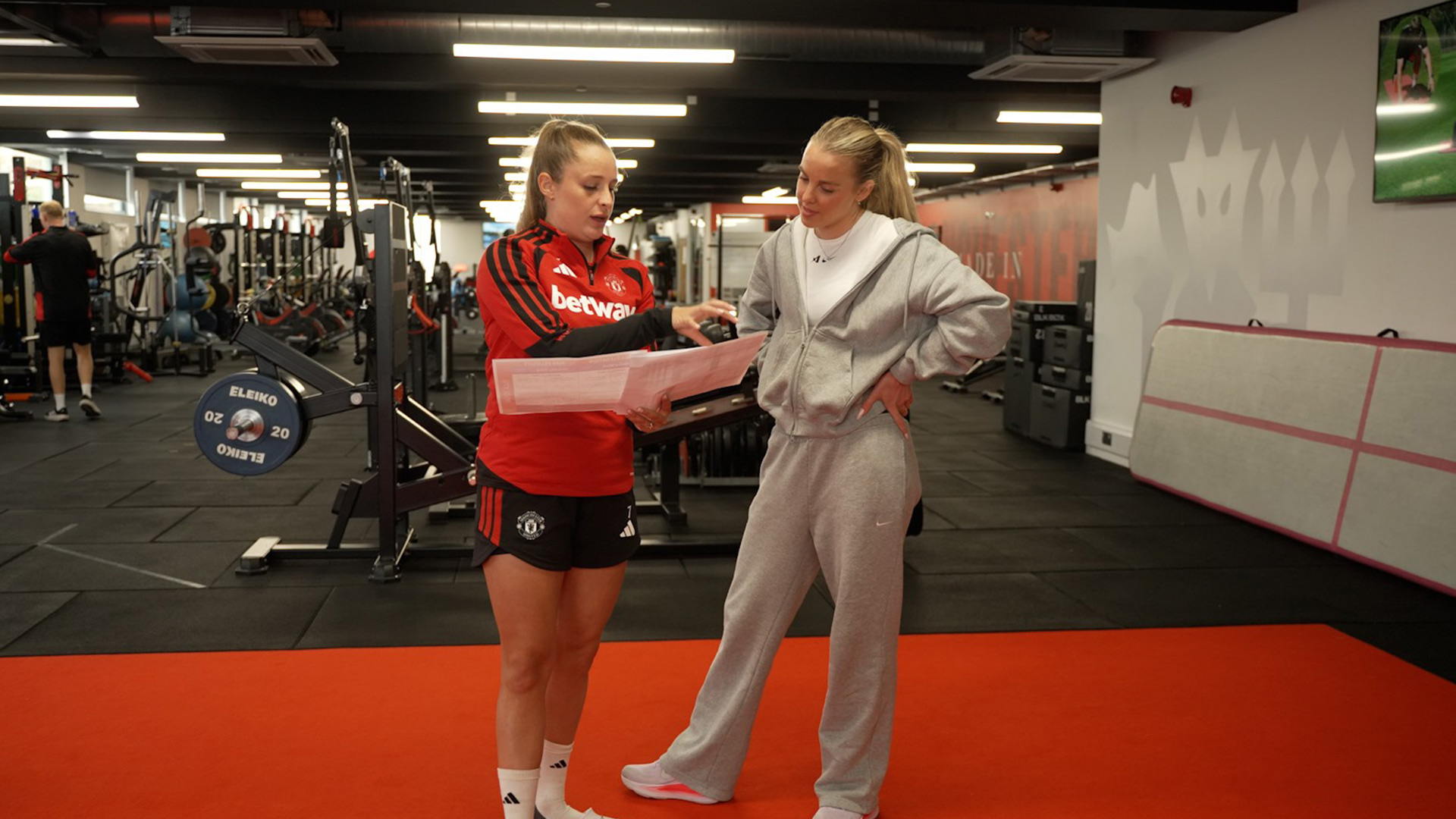 Photo: skygroup.sky Matchday Ready: Ella Toone & Keely Hodgkinson Star in New WSL Series