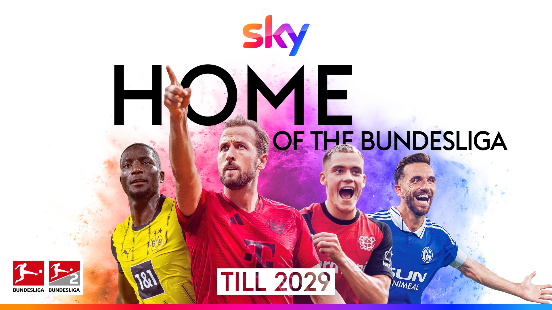 Sky Deutschland remains the home of the Bundesliga and 2nd Bundesliga until 2029: With 80 percent of all live games exclusively in full length on Sky | Sky Group