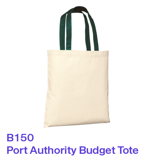 B150 Port Authority Budget Tote for screen printing