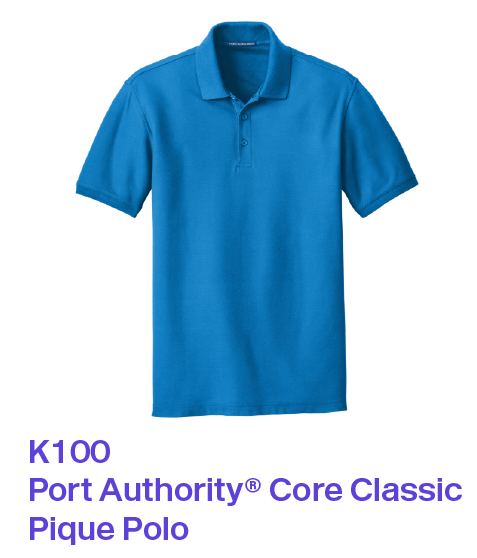 K100 Port Authority Core Classic Pique Polo