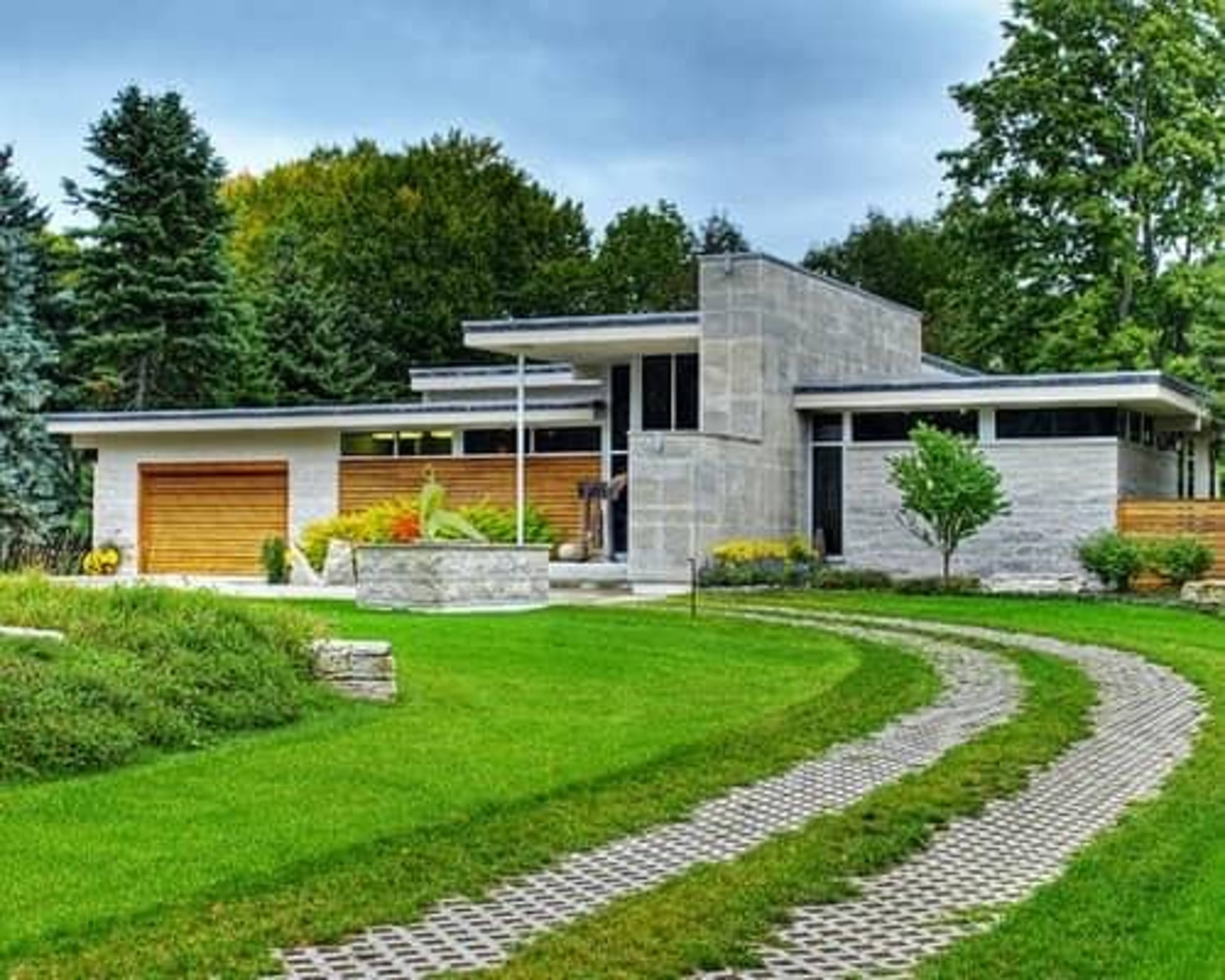 Install a permeable driveway for a greener landscape
